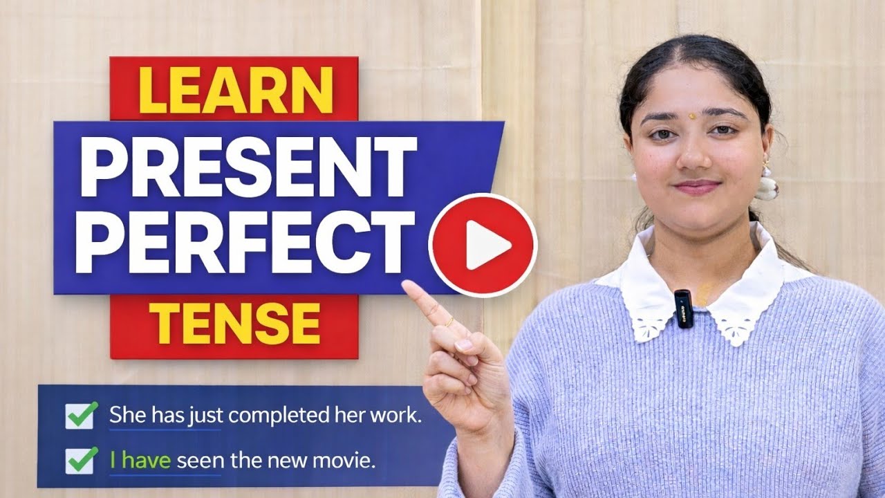 Learn Present Perfect Tense | Basic English Grammar 