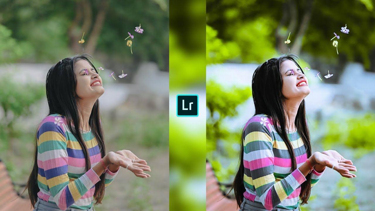 Lime green and grey tone Lightroom photo editing//Lightroom preset download free//