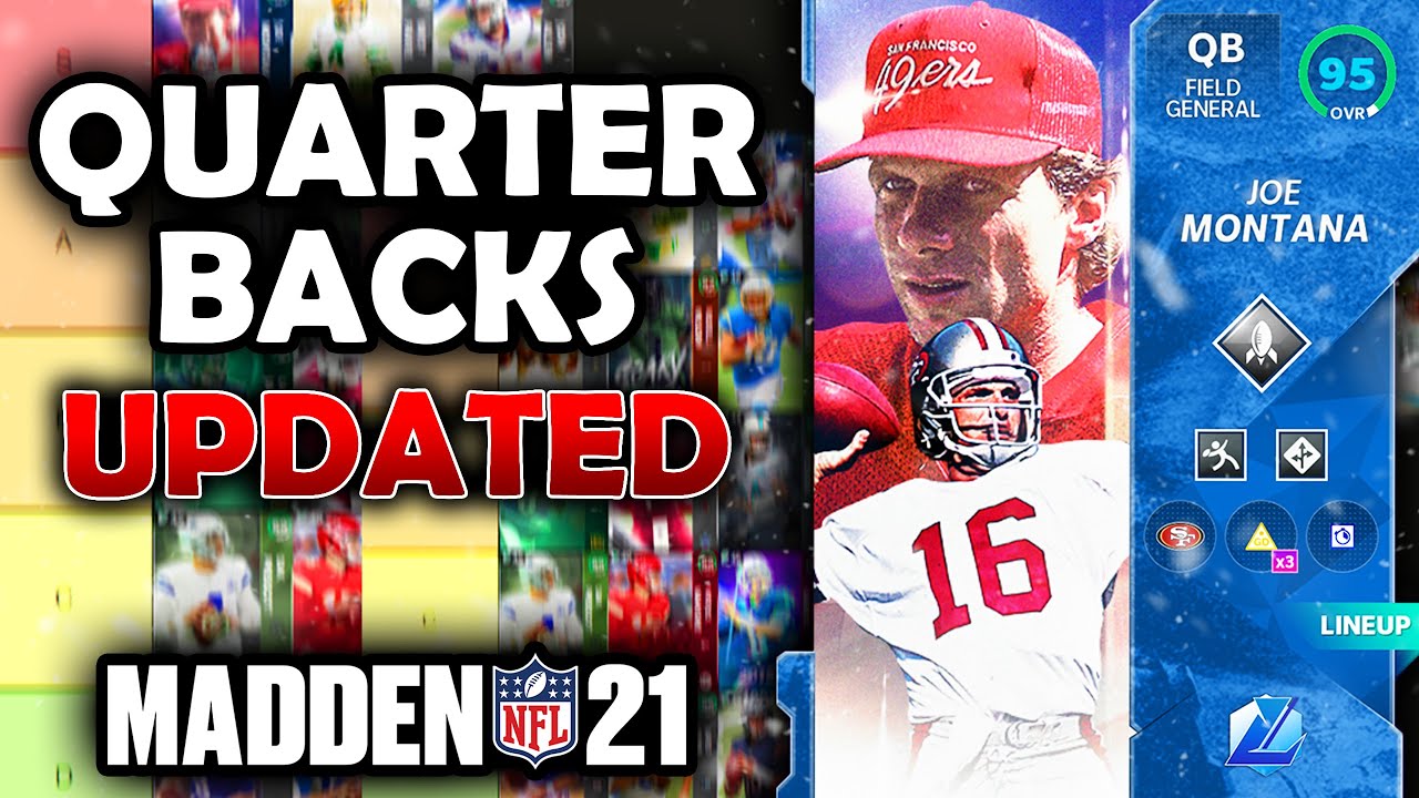 RANKING the BEST Quarterbacks in Madden 21 Ultimate Team (Tier List)
