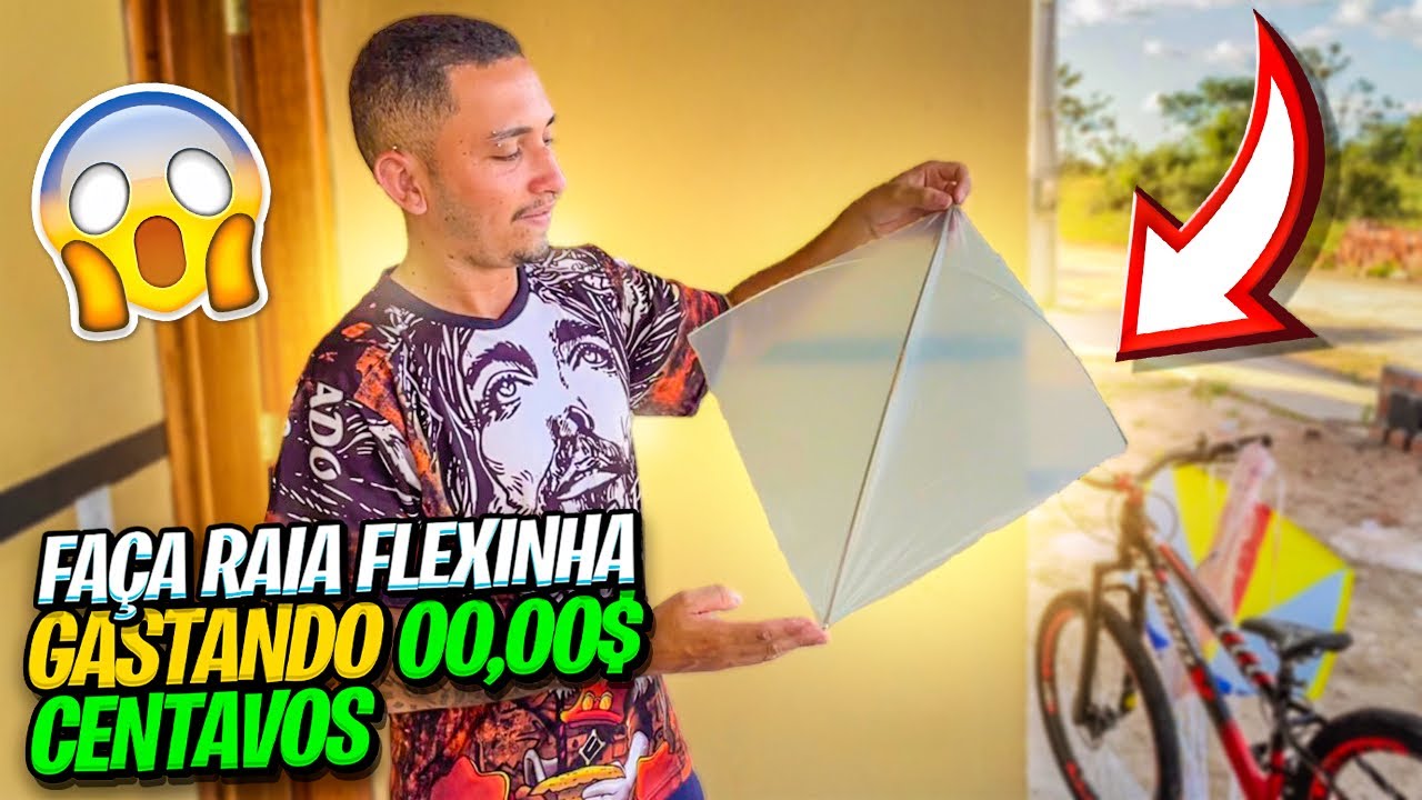 FAÇA UMA RAIA FLEXINHA GASTANDO 00,00$ CENTAVOS MUITO RÁPIDO!