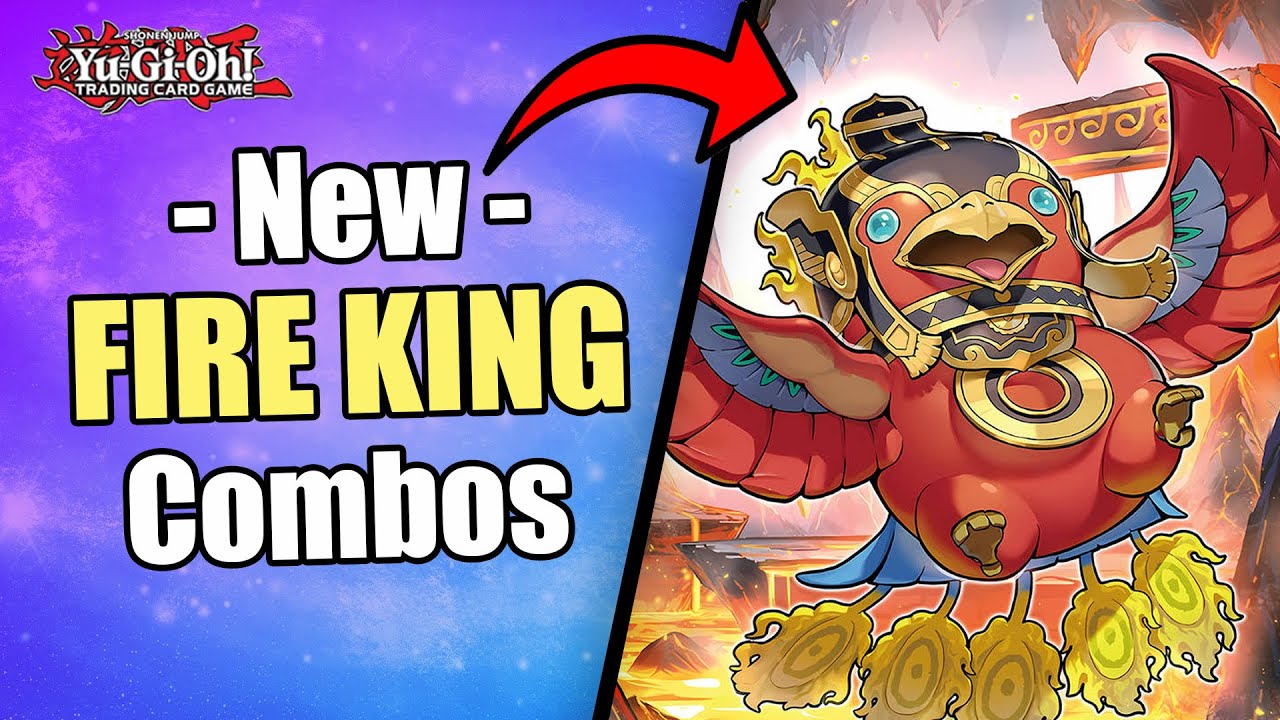 4 MUST KNOW COMBOS!!! | PURE FIRE KING COMBOS! | POST STRUCTURE DECK R! | Yu-Gi-Oh!