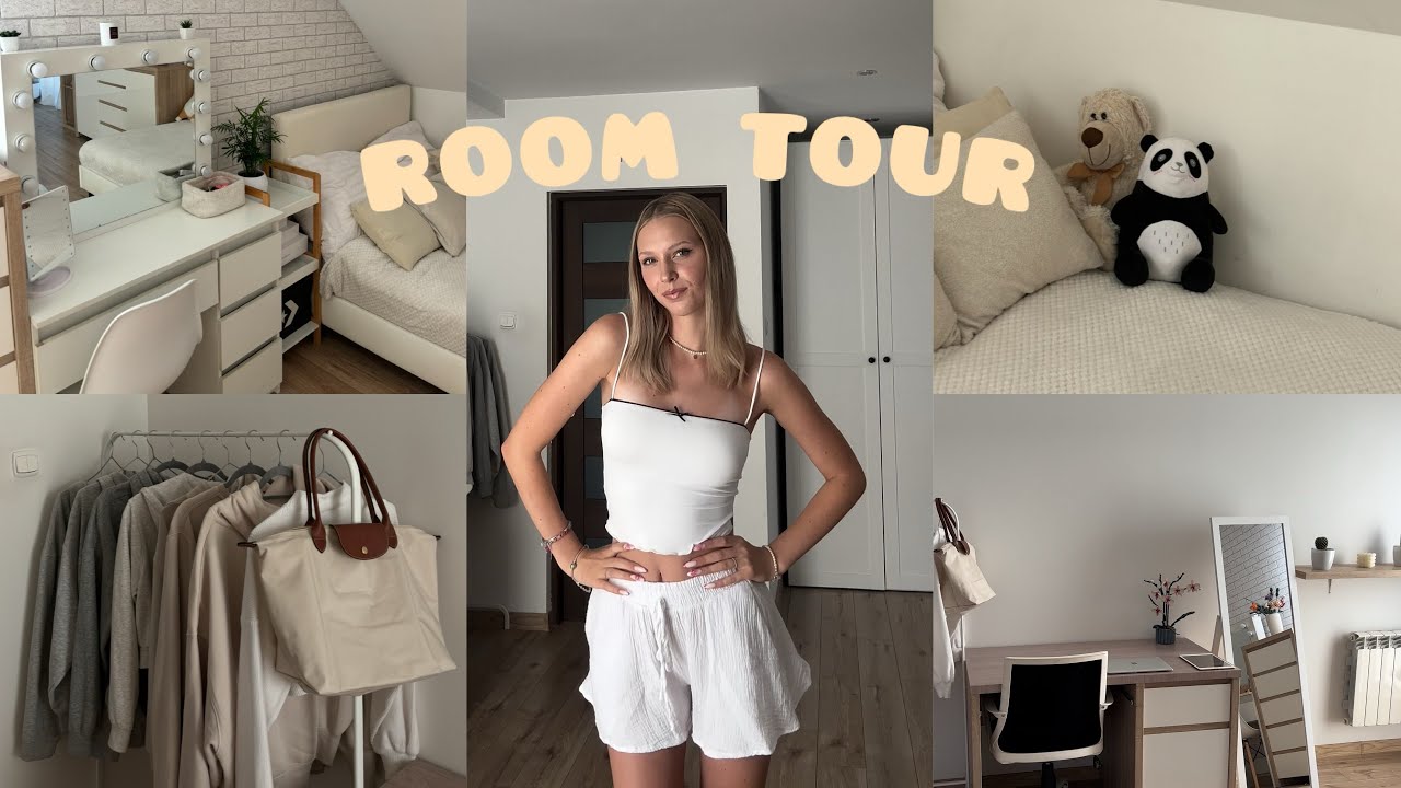 ROOM TOUR🤍🎀| jak wygląda m&oacute;j pok&oacute;j?