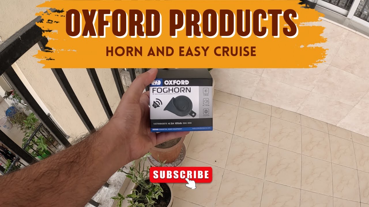 Cruise Better | Oxford Fog Horn and Easy Cruise
