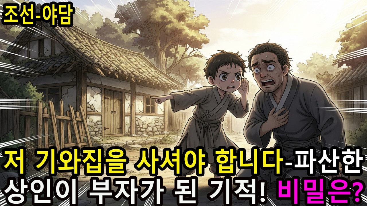 저 기와집을 사셔야 합니다 천재아이가 '깨진 항아리'로 보물을 찾아낸 사연! 조선 제일 부자가 된 비밀  전설 설화 옛날이야기 오디오북