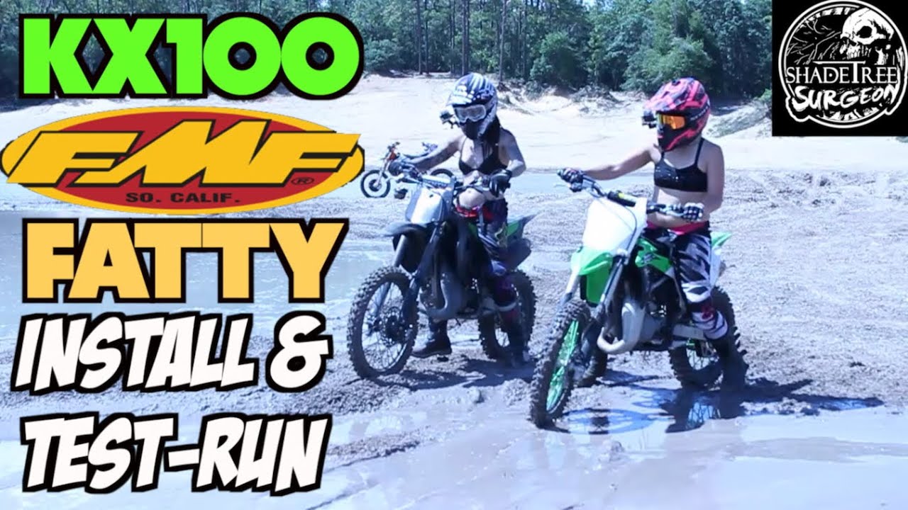 KX100 FmF Fatty Install How-to and Test Run | Project Needle