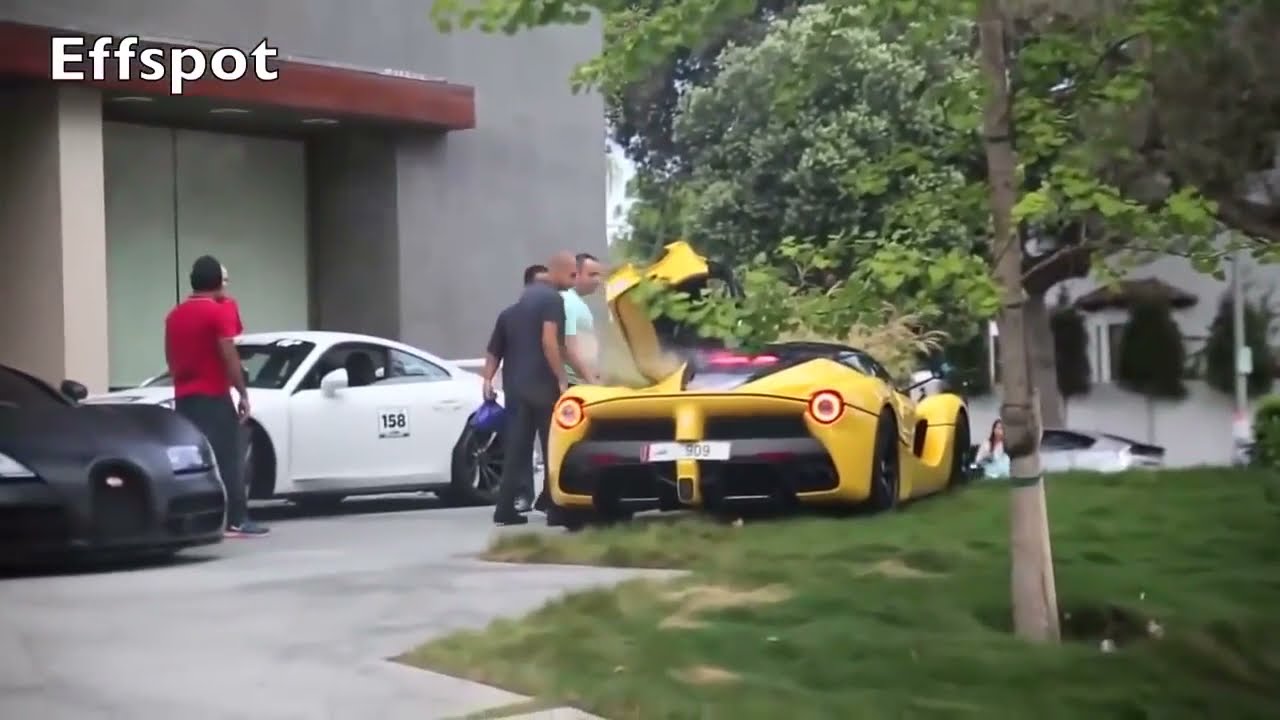exotic car crashes compilation
