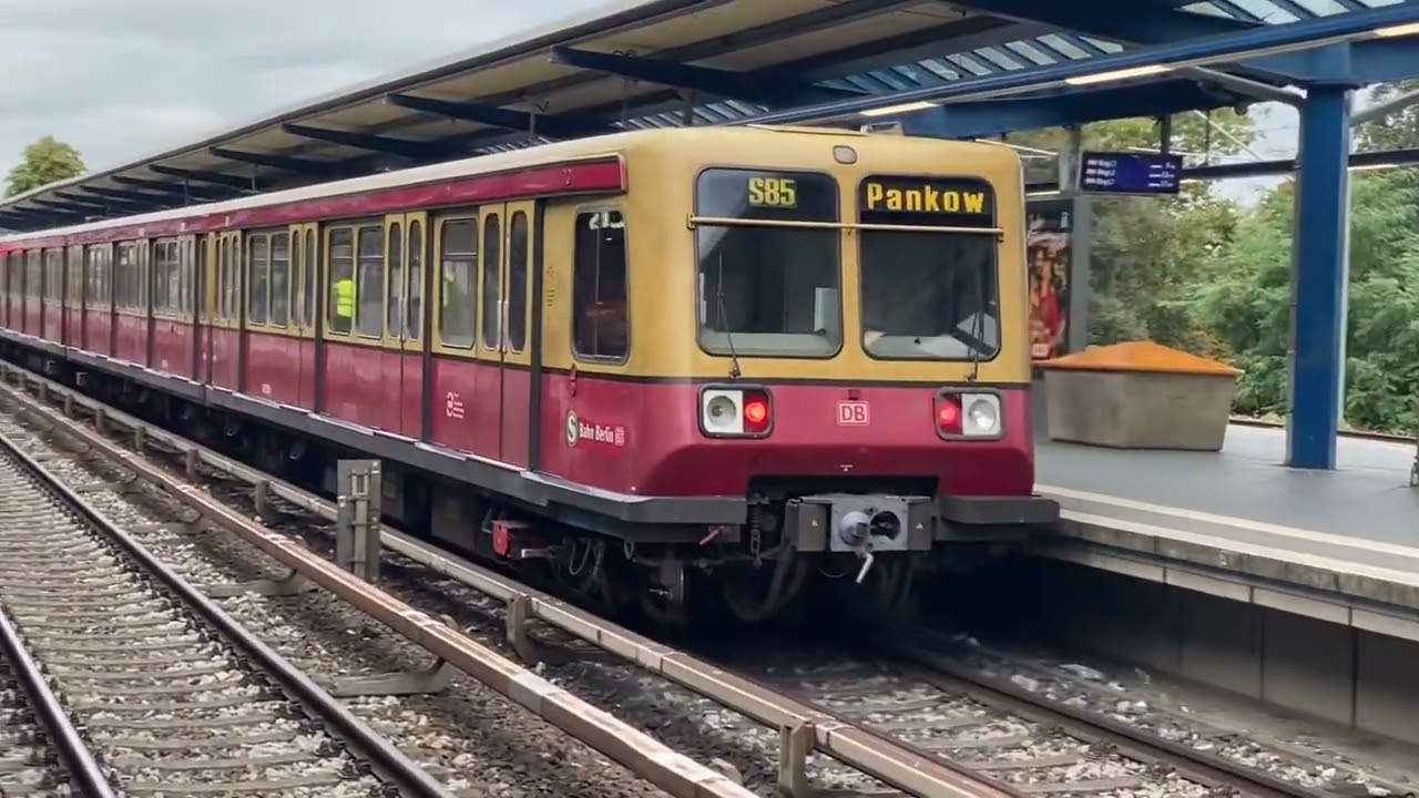 Berliner S-Bahn Linie S85 mit BR 485 in Treptower Park