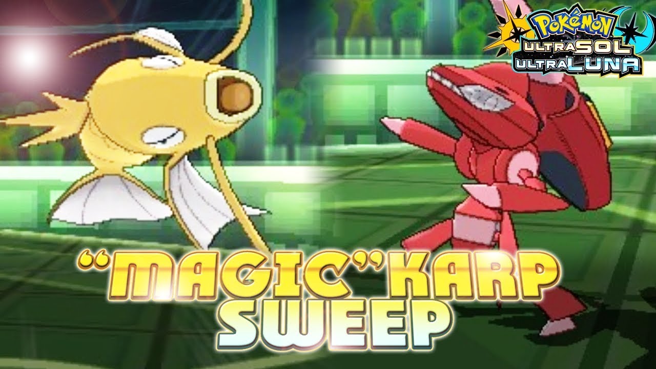MAGIKARP BARRIENDO POKÉMON LEGENDARIOS! MAGIKARP SWEEP! ESTRATEGIAS LOCAS POKÉMON ULTRASOL/LUNA