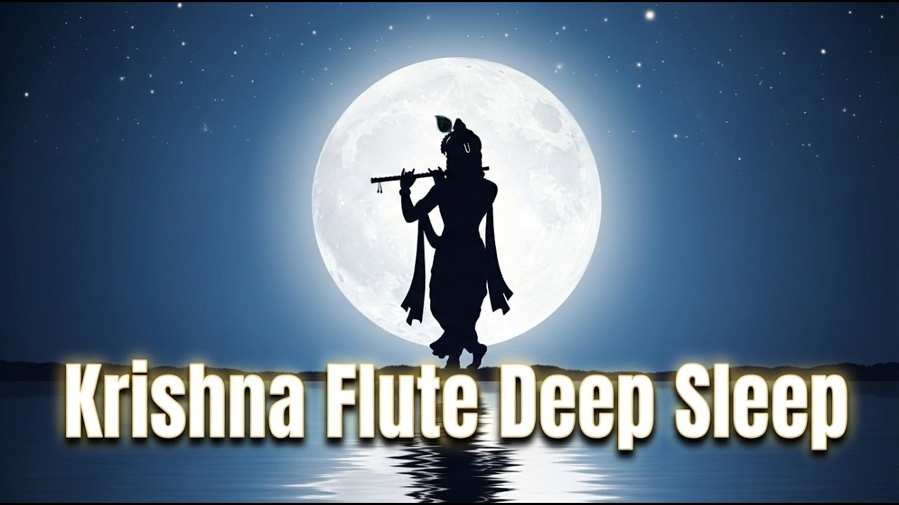 Peaceful Krishna Flute Music 💤 | Night Meditation | Deep Relaxation