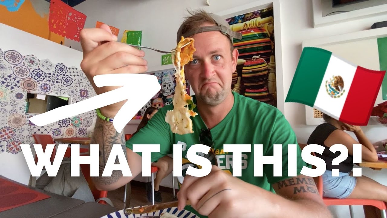 Authentic Mexican Food Tour 🇲🇽│Eating Tacos in Playa del Carmen 2021