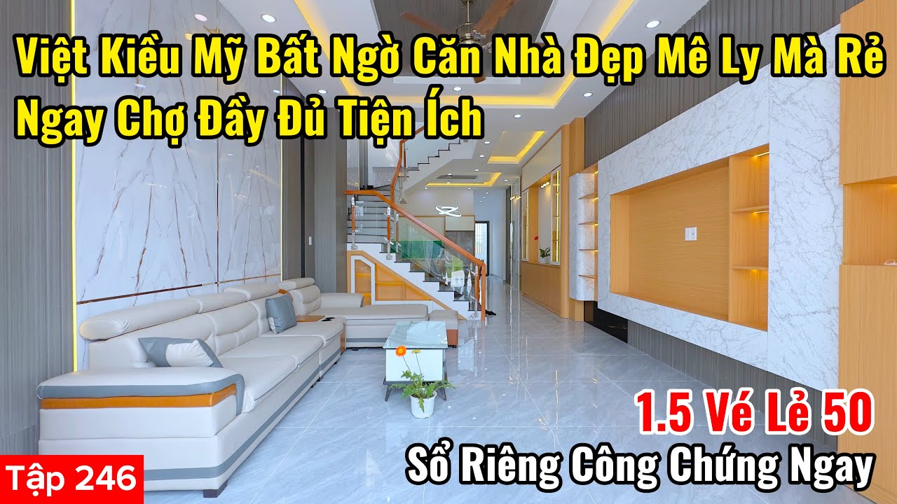 Việt Kiều Mỹ Bất Ngờ Căn Nhà Đẹp Mê Ly Mà Rẻ Ngay Chợ Đầy Đủ Tiện Ích | Minh Vương Nhà Bình Chánh