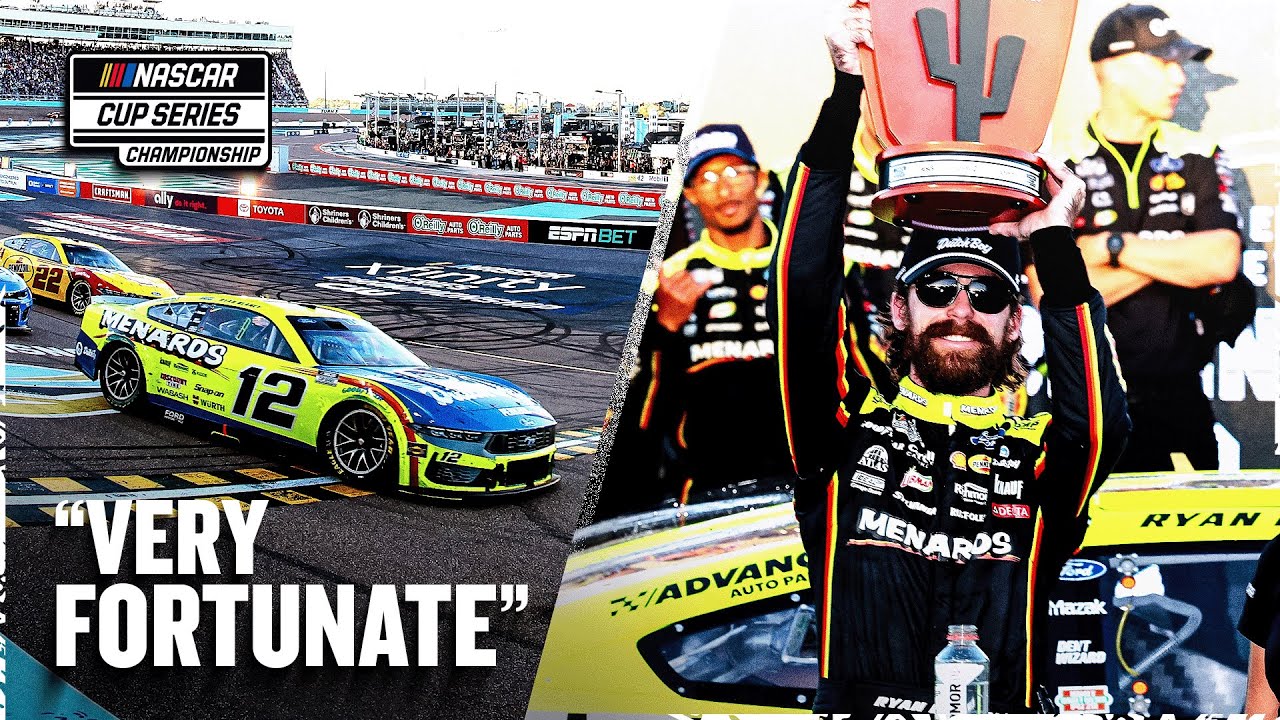 Ryan Blaney Reacts to First Phoenix Win | 2025 NASCAR Cup Series