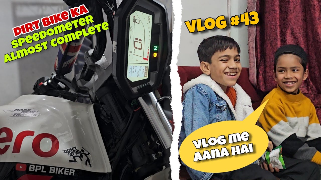 Dirt Bike Ke Meter Ka Kaam Complete | Eezu Ke Sath Chot Hui 🤣 | Bpl Biker Vlog #43 