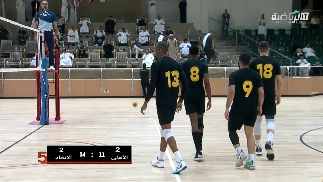 الاتحاد 3 - 2 الاهلي - دوري كرة الطائرة السعودي الجولة 6