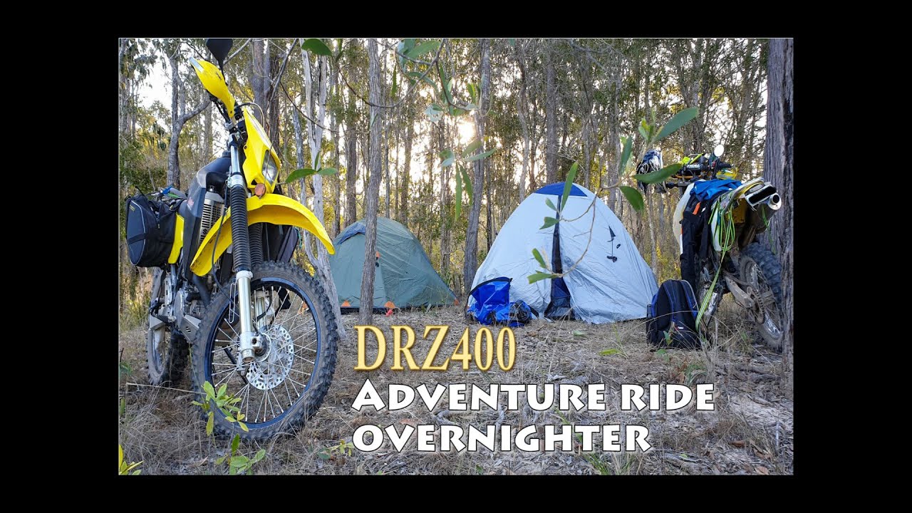 Suzuki DRZ400 Adventure Camp - our first overnighter
