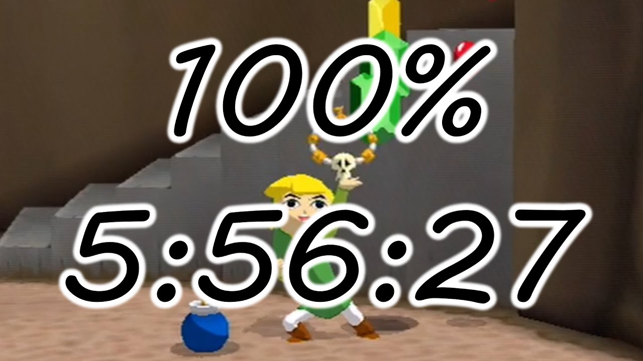 The Wind Waker 100% Speedrun in 5:56:27 [World Record]