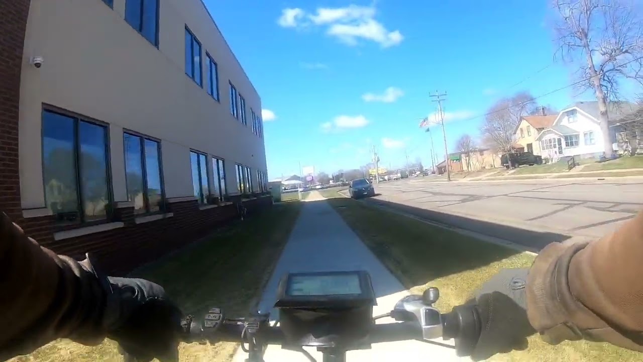 Easter Monday an ecotric 20in 48v fat tire e-bike little adventure