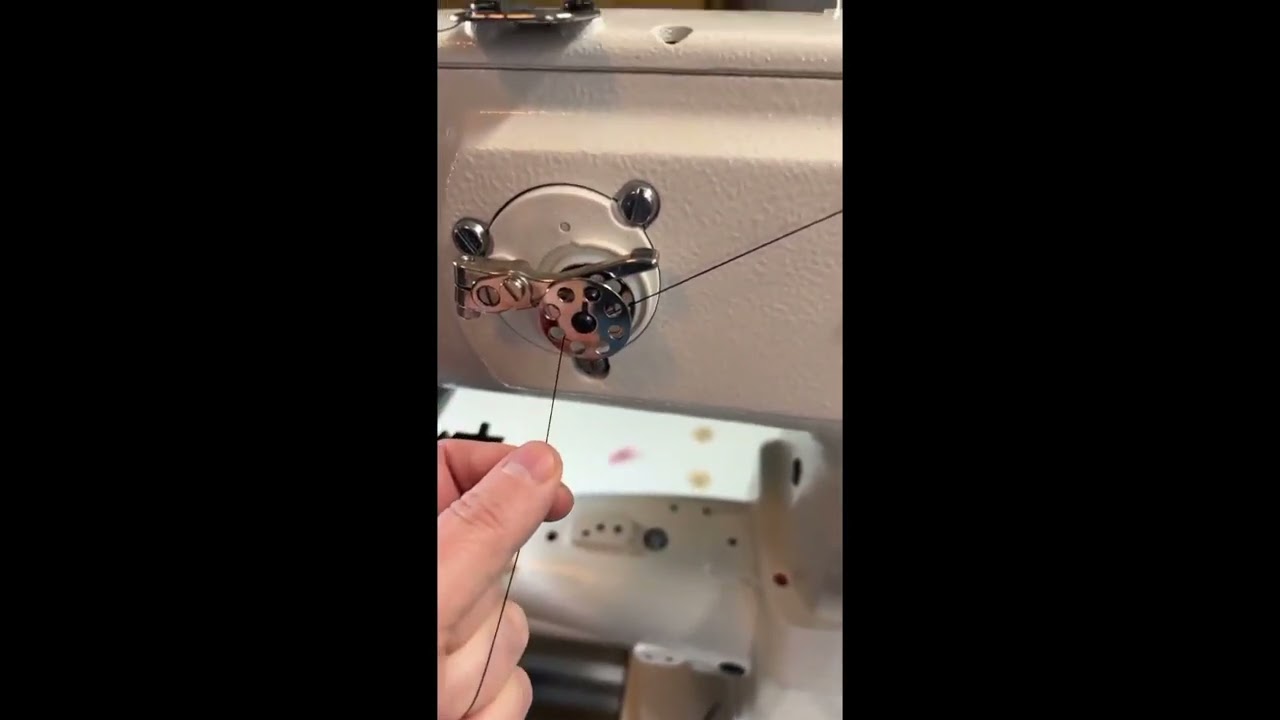 How I Load and Install My Bobbin on a Titan 1341 Industrial Cylinder Arm