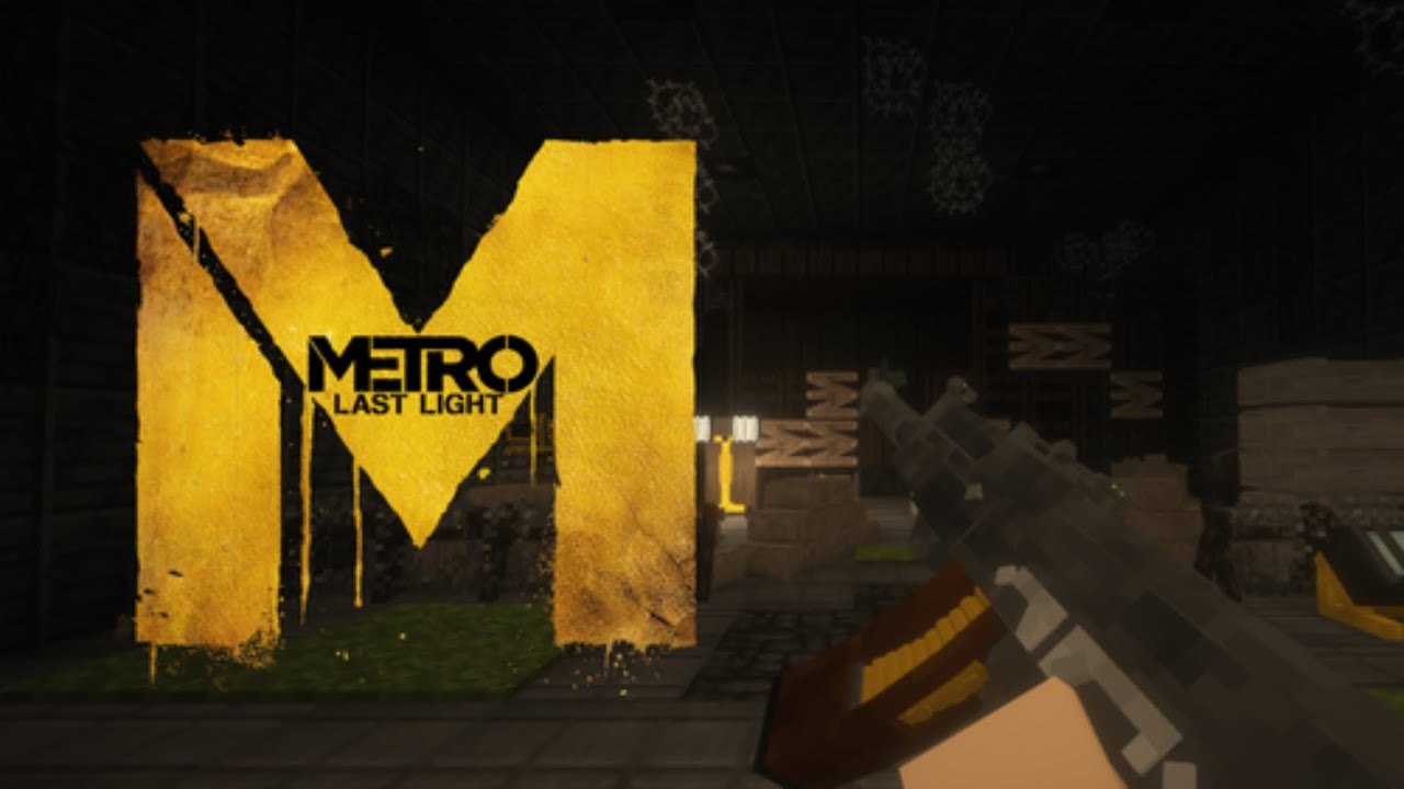 Немножечко Метрошного оружия! / Обзор мода METRO Vic's Point Blank
