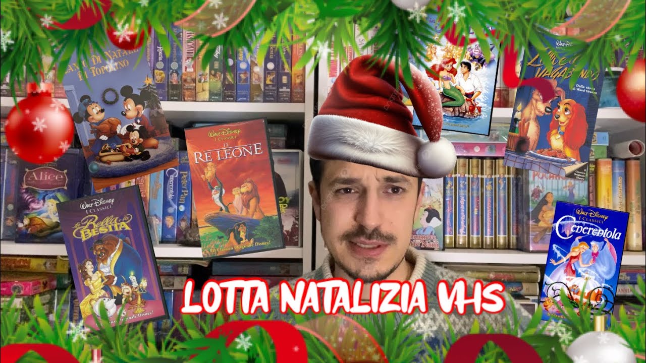 LOTTA NATALIZIA DI VHS DISNEY!