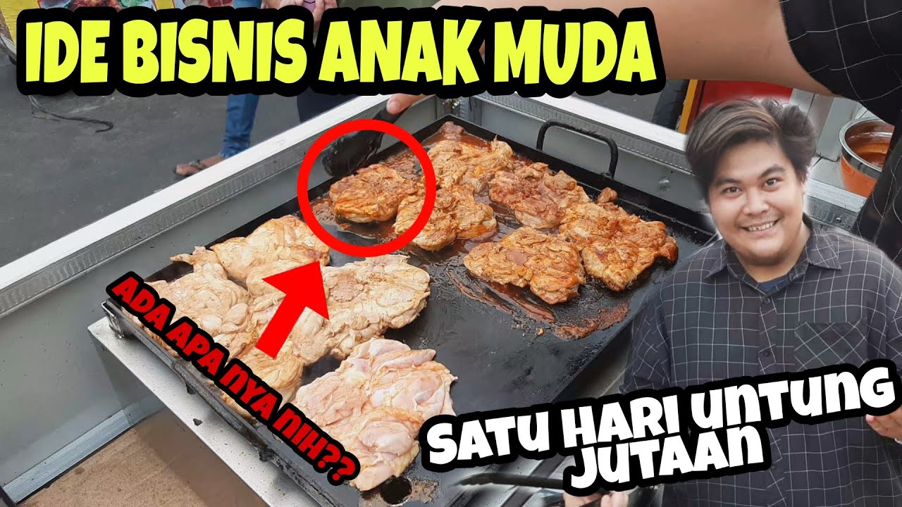 RESEP RAHASIA MEMBUAT CHICKEN STEAK...!!!😨😨😨 INDONESIAN STREET FOOD