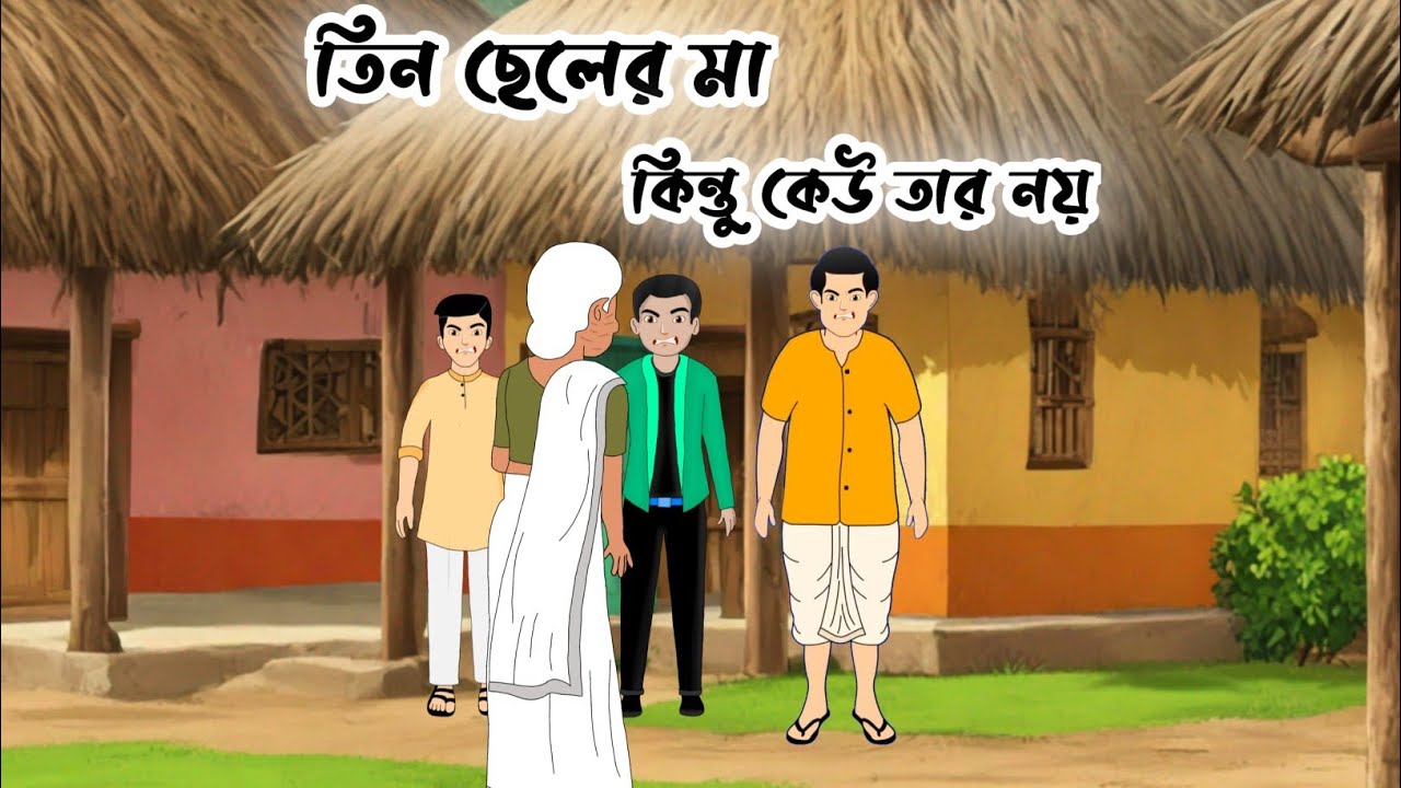 তিন ছেলের মা কিন্তু কেউ তার নয় | হৃদয় ছোঁয়া বাস্তব কাহিনি | Emotional Bangla Story