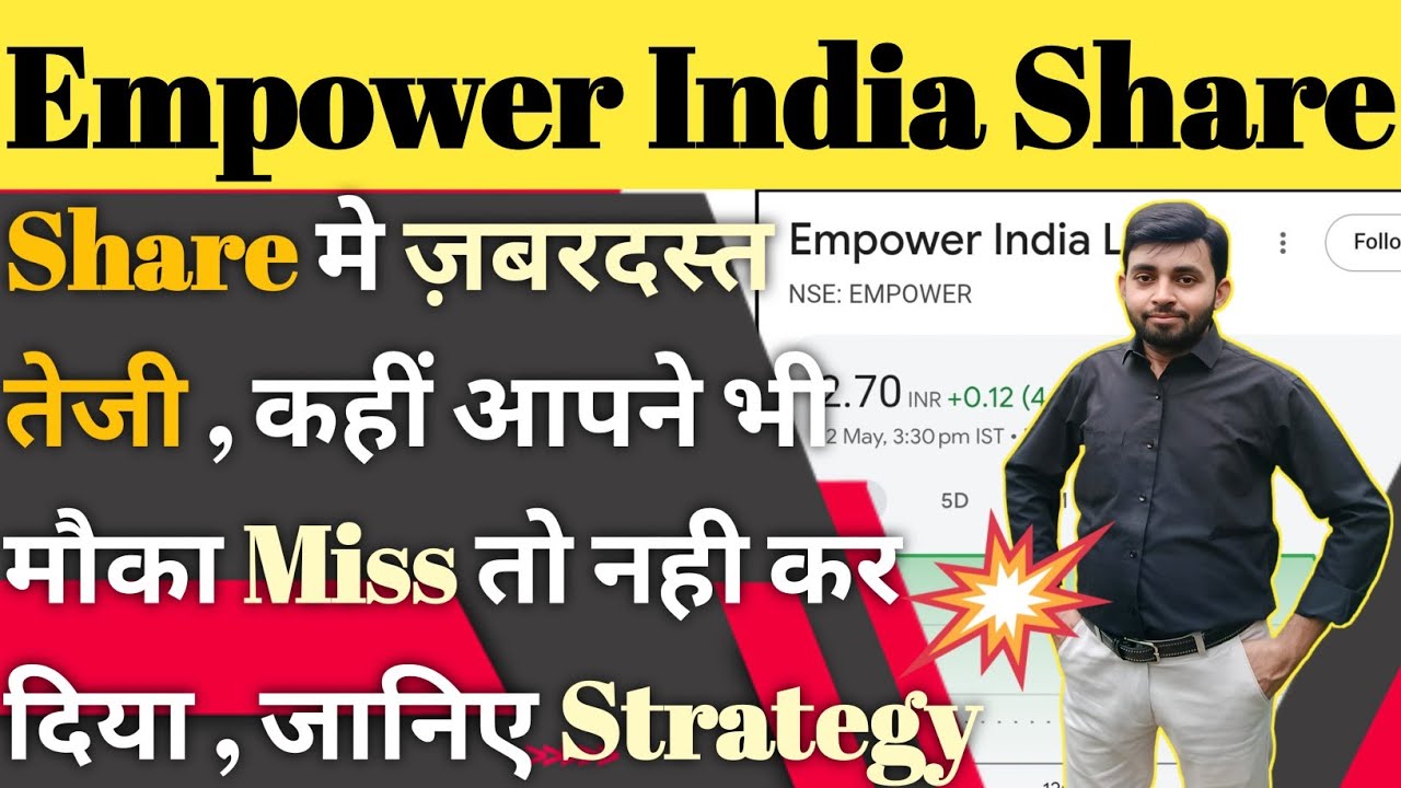 Empower india share news | Empower india ltd company details | Analysis | q4 result