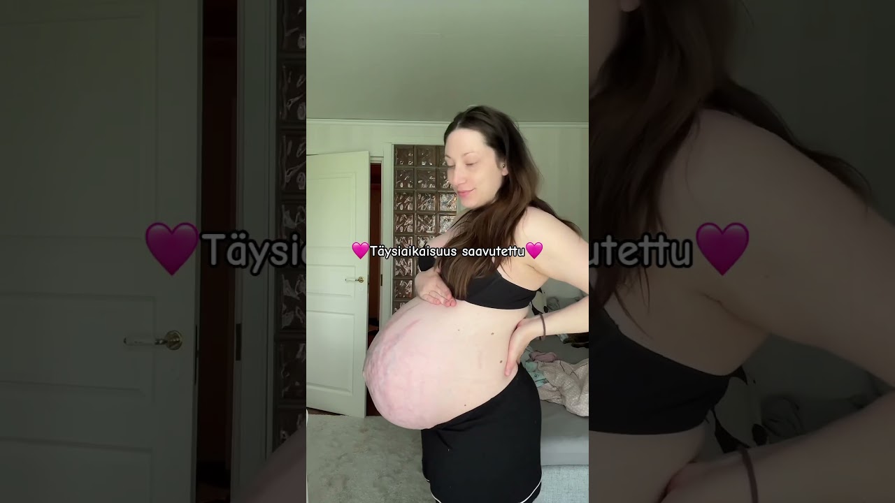 Kuudes raskaus t&auml;ysiaikainen💕 seuraa loppu raskausmatkaa Instagramissa.. #momoffive #babynumber6