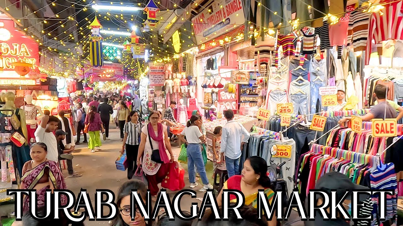 TURAB NAGAR MARKET in Ghaziabad, Best for Fancy Dress, Artificial Jewelry, Footwear & Street Food