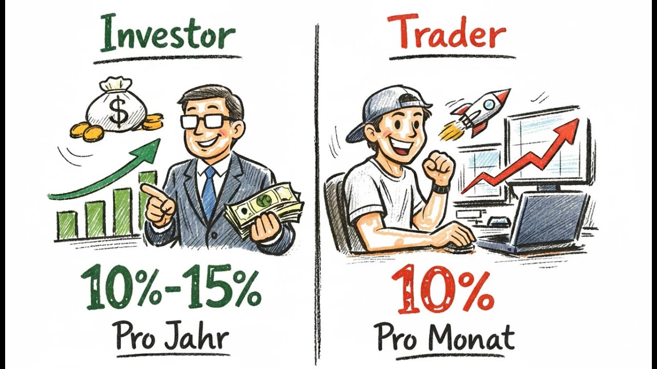 Trading vs. Investieren – Was ist besser für Anfänger?