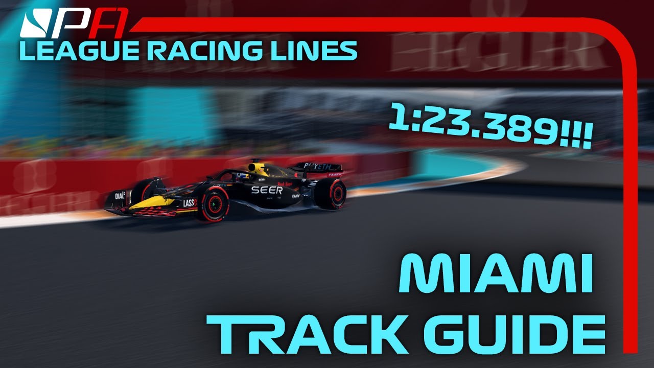Formula Apex: Miami Track Guide (League Racing Lines)