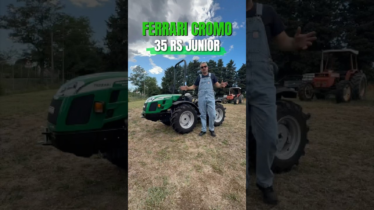 PICCOLO TRATTORE, GRANDI PRESTAZIONI #agricolasordi #trattorino #curagiardino #trattore