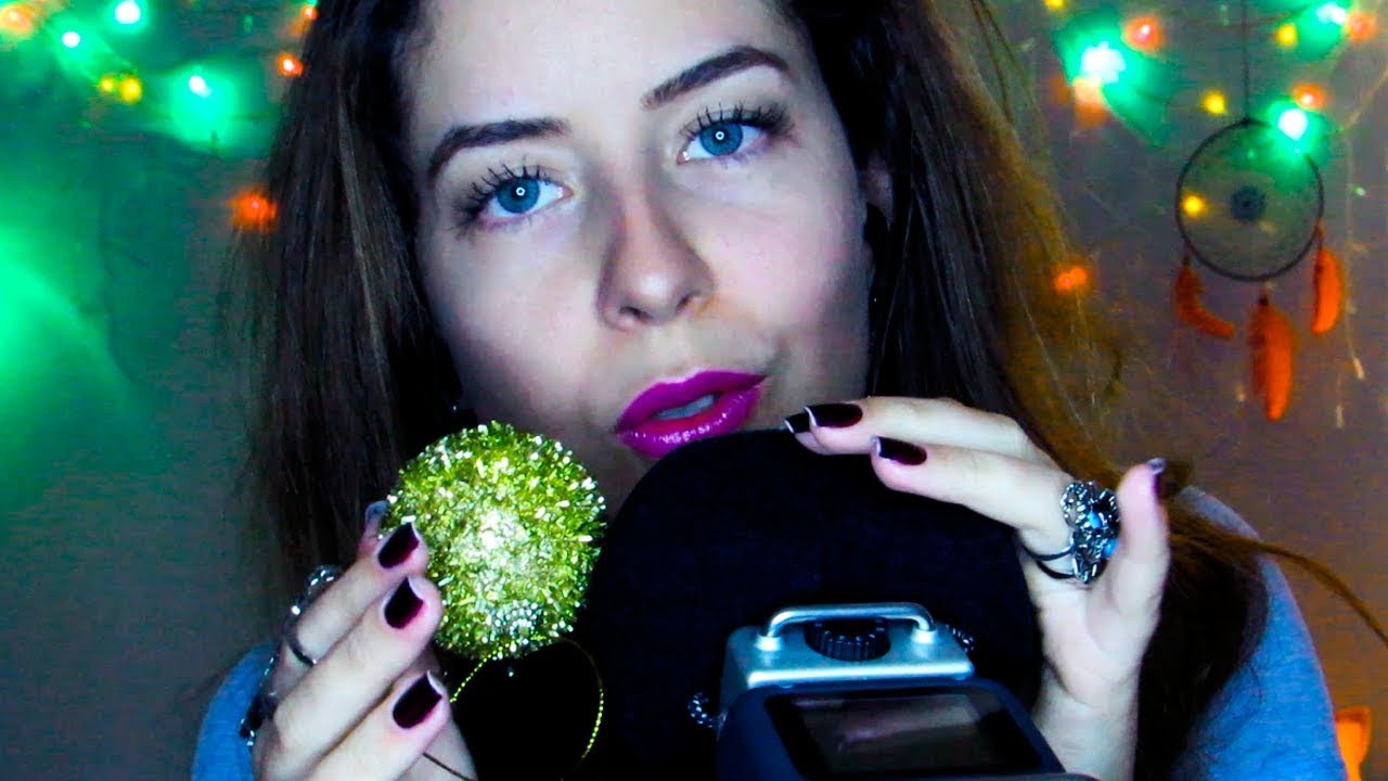☾✪ ASMR &ndash; Bola DOURADA  *binaural*