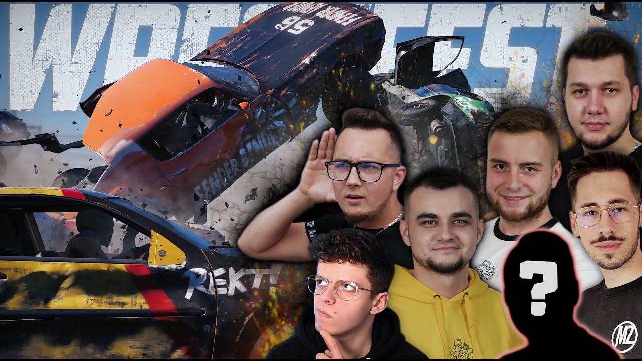 WRECKFEST Z EKIPĄ MST *JADE POD PRĄD* 🤣 WYBIERAM AUTA JAK MOI PRZECIWNICY 🏆 MafiaSolec [MST]