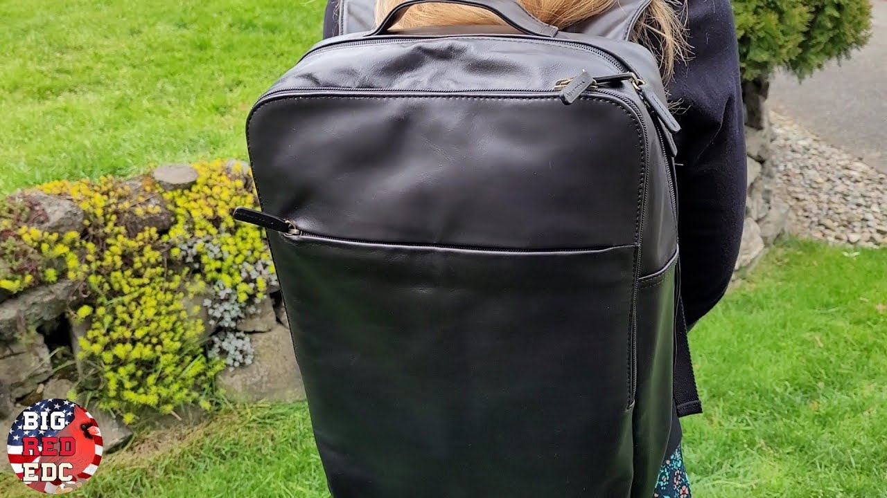 Andar Manhattan 22L Full Grain Leather Backpack