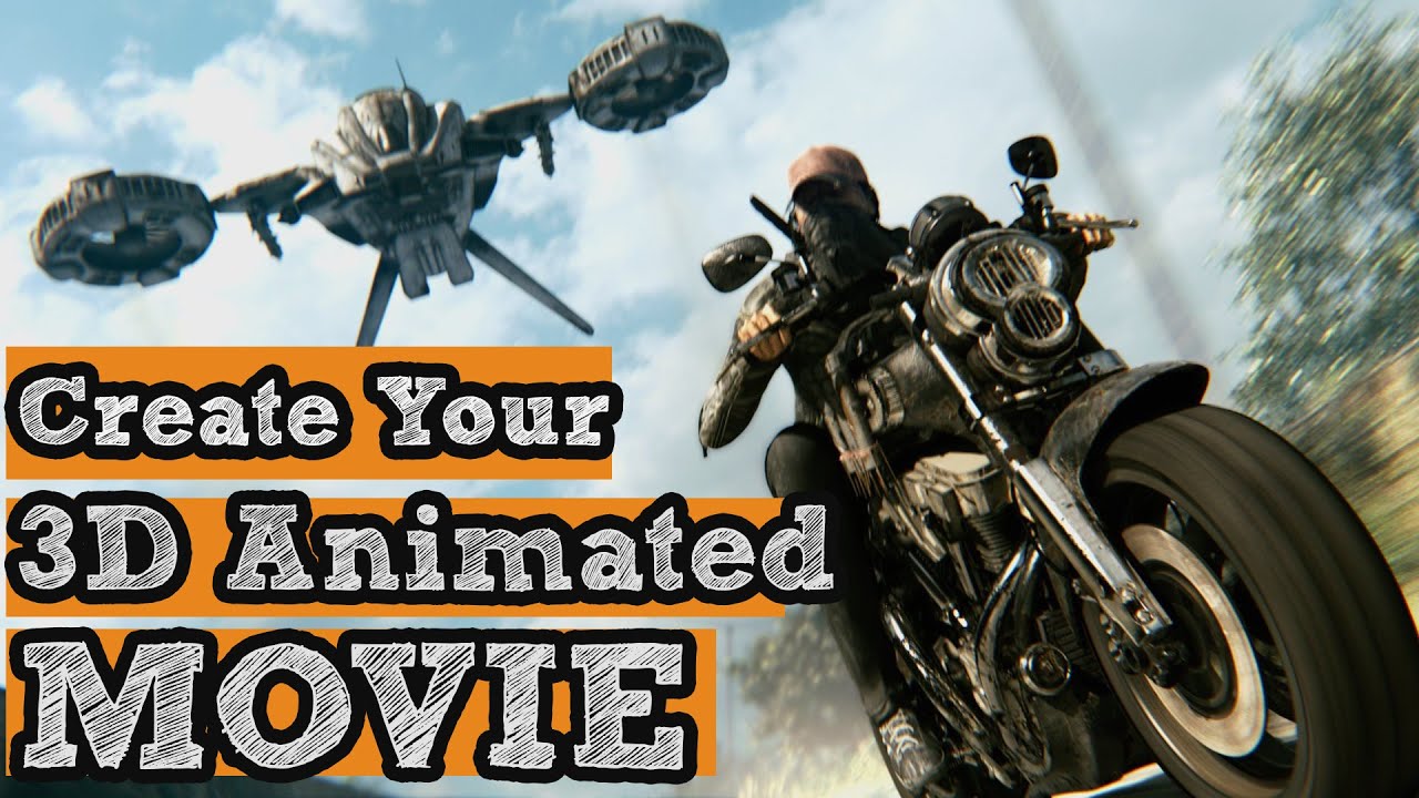 How to Make 3D Animation Movie at home