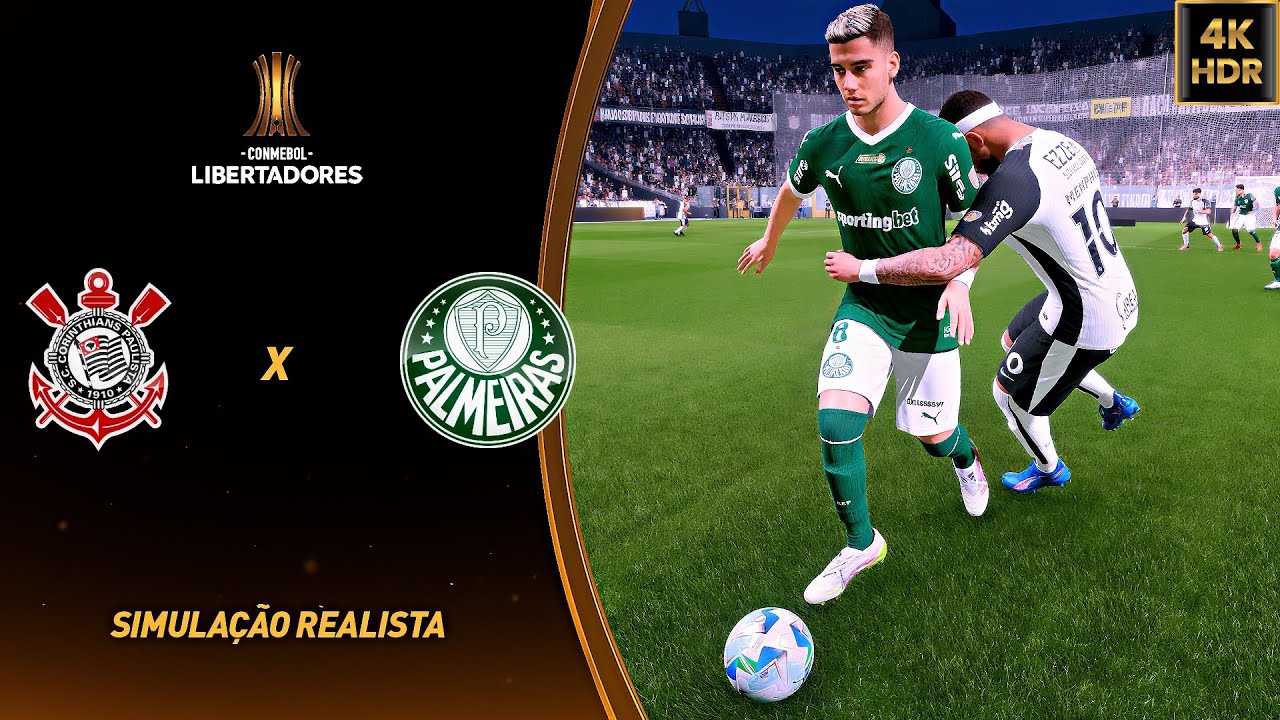 FC 26 - Corinthians vs Palmeiras | Final da Libertadores 2026 | Gameplay PC [4K60FPS] Realista.
