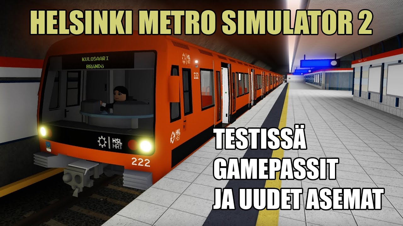 Roblox HMS 2 - Testissä gamepassit ja uudet asemat