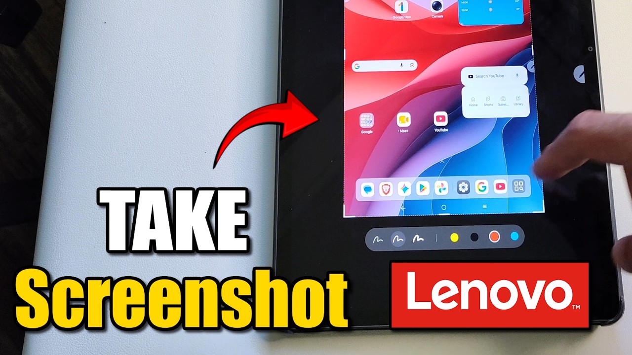 Как сделать скриншот на планшете Lenovo (3 способа)