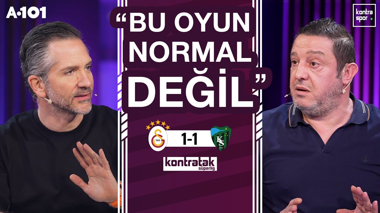 🔴 CANLI | Galatasaray - Kocaelispor Ma&ccedil; Sonu | Nihat Kahveci, Nebil Evren | Kontratak S&uuml;per Lig