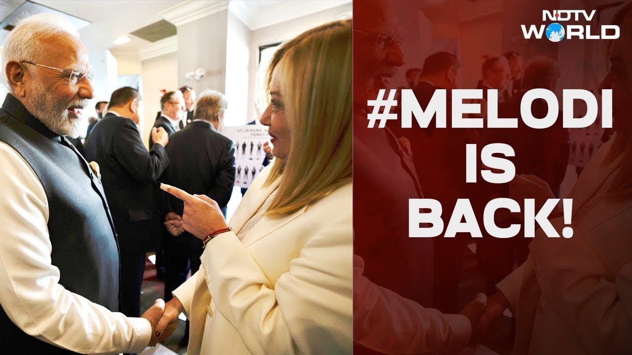 PM Modi G7 | PM Modi Meets Italy's PM Giorgia Meloni, Netizens Say Melodi Is Back