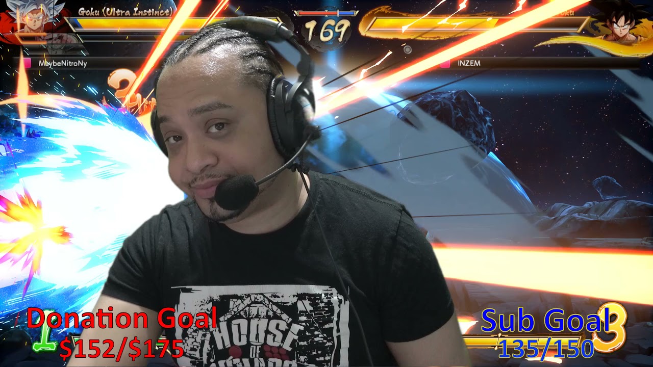 DBFZ [PC] | COM 36 | Nitro vs Inzem GFS | WELCOME BACK PC DBFZ....WE OUT HERE!!!!