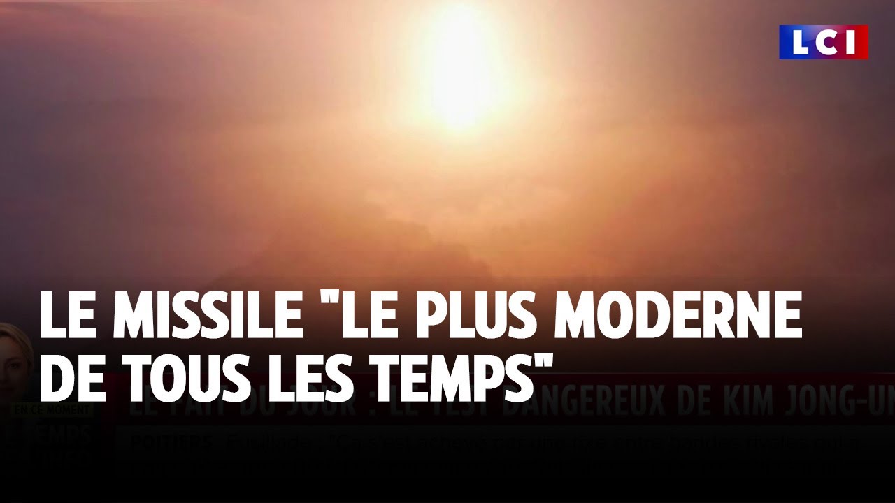 La Corée du Nord a tiré le missile 
