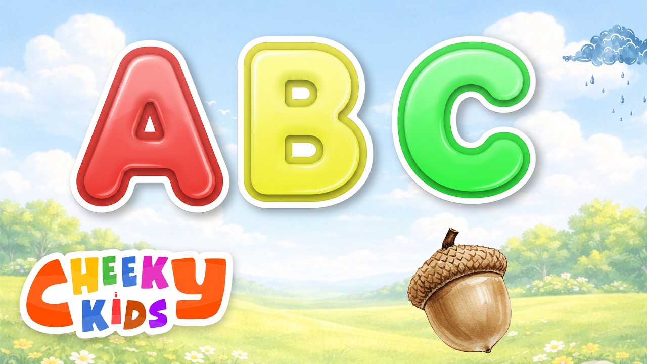 🌿 A-Z Nature Song 🌳 | Learn Alphabet with Nature for Kids | Cheeky Kids#AlphabetSong #NatureForKids