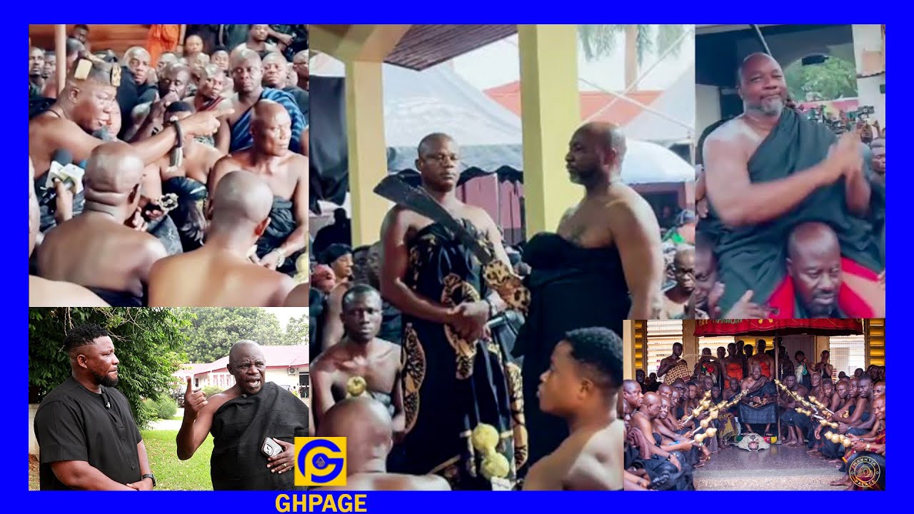 Meet Daasebre Osei Bonsu III, the new Mampong Hene: Here’s What Otumfuo Told Him Before Swearing
