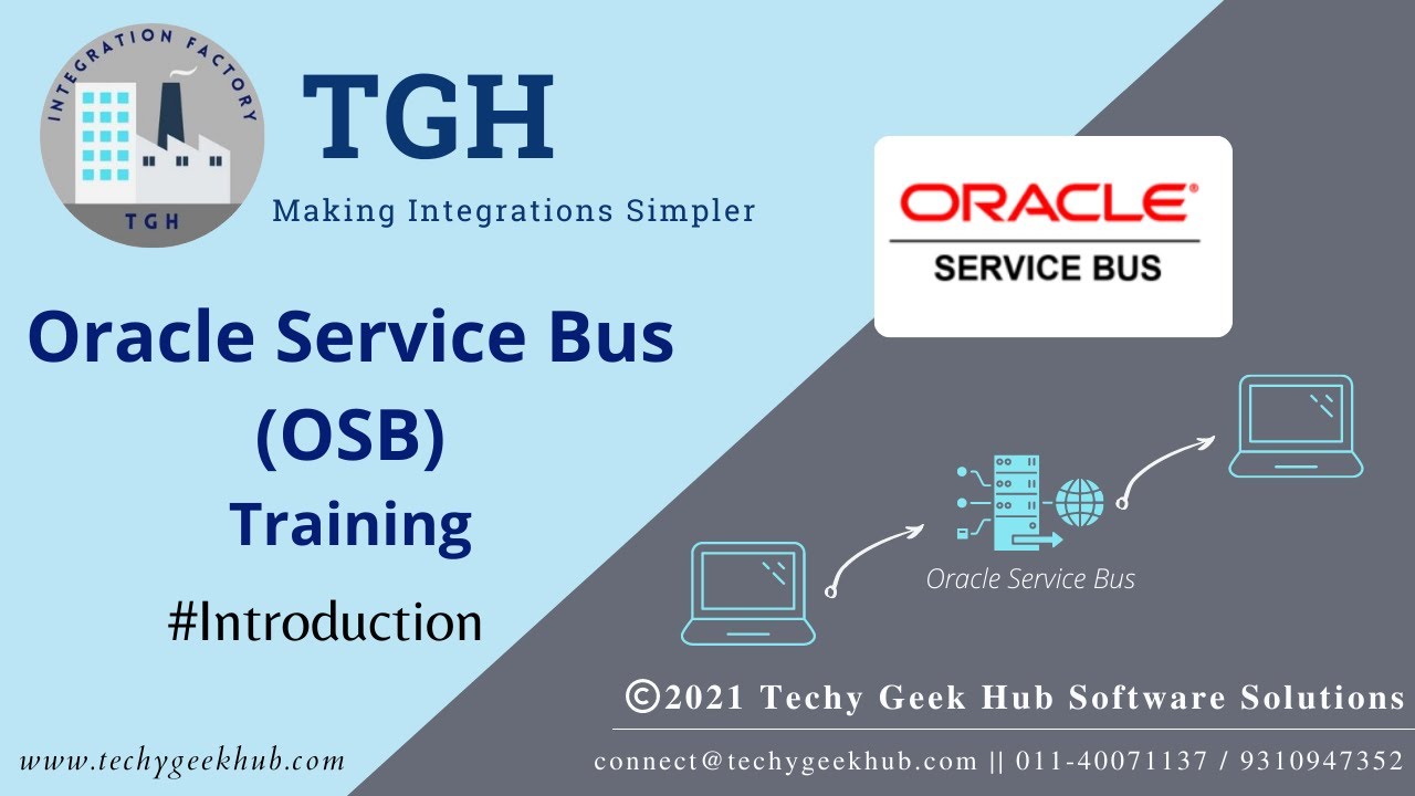 Oracle Service Bus (OSB) Introduction || TGH || Learn all about oracle #SOA & #OSB