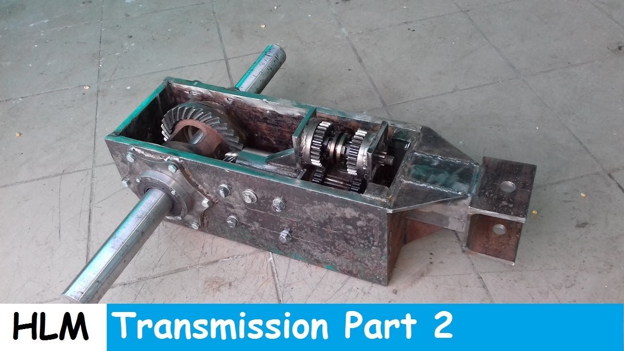 Making two wheel behind tractor part 3