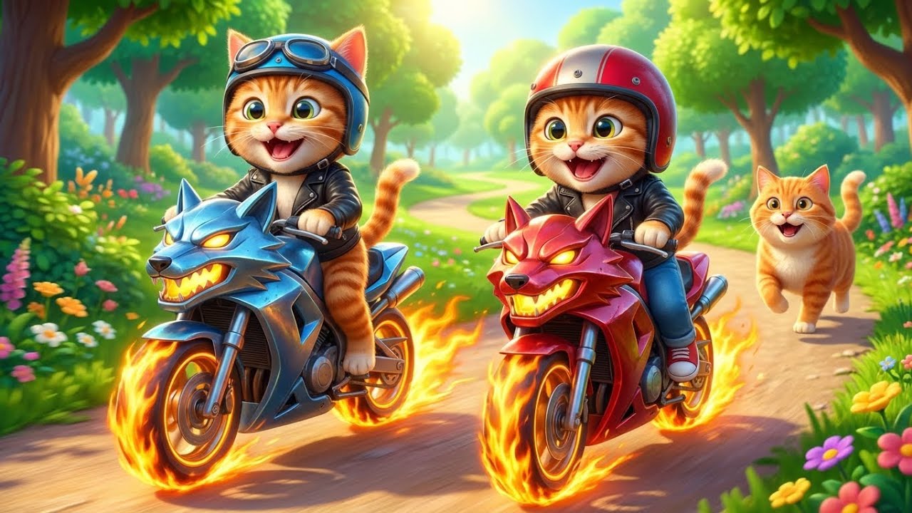 Mama Cat Trims Fur on the Farm and Makes Tiger Hat For Kittens At Home🐾🎩🐯