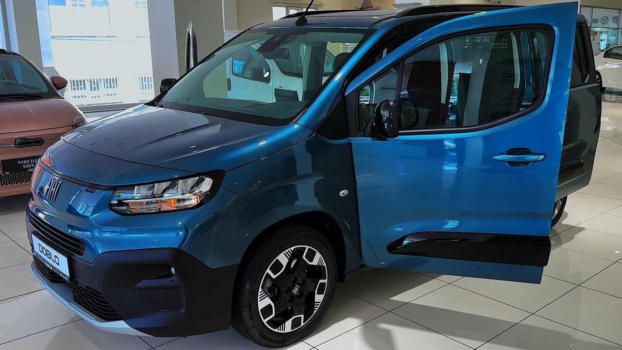 Fiat Doblo 2024 года - Детали экстерьера и интерьера