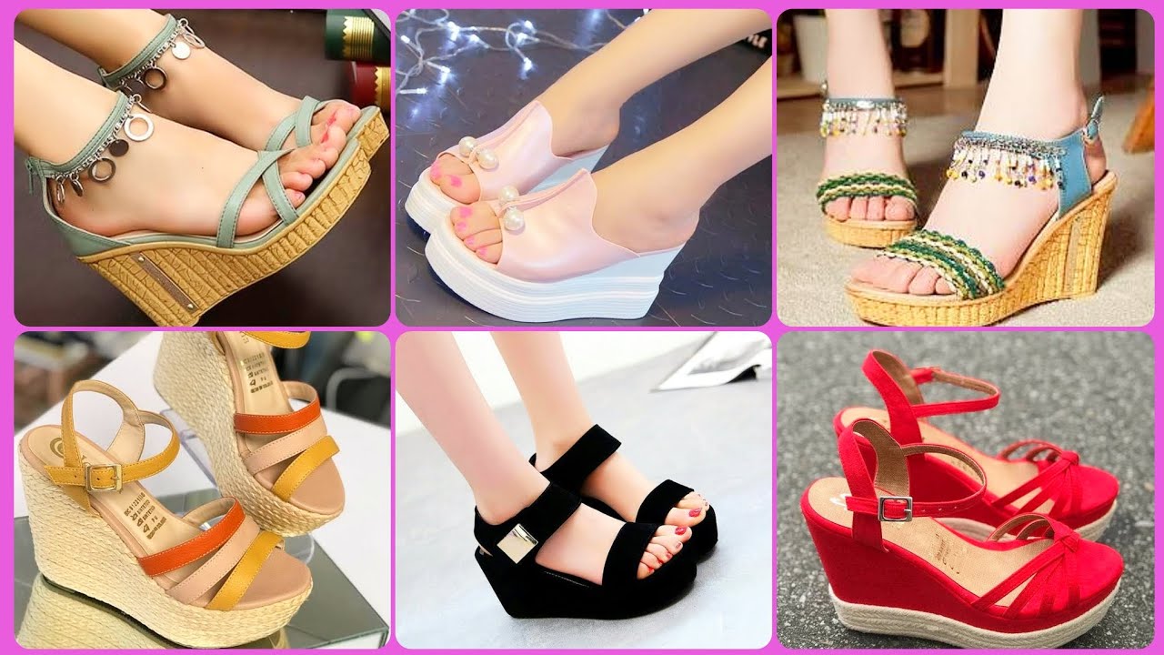 Mostly Demanding Women's Wedge Sandals | Outfit Party Wear Shoes Collection 🥰